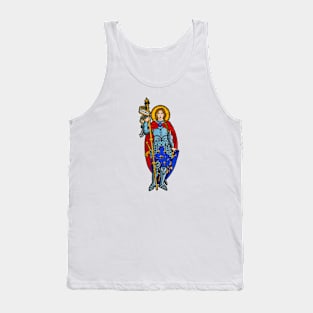 St Joan of Arc Am Not Afraid I Was Born Do This Saint Tank Top